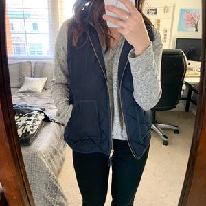 J. Crew Mercantile Quilted Puffer Vest